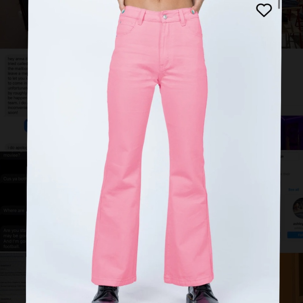Princess Polly Pink Jeans
